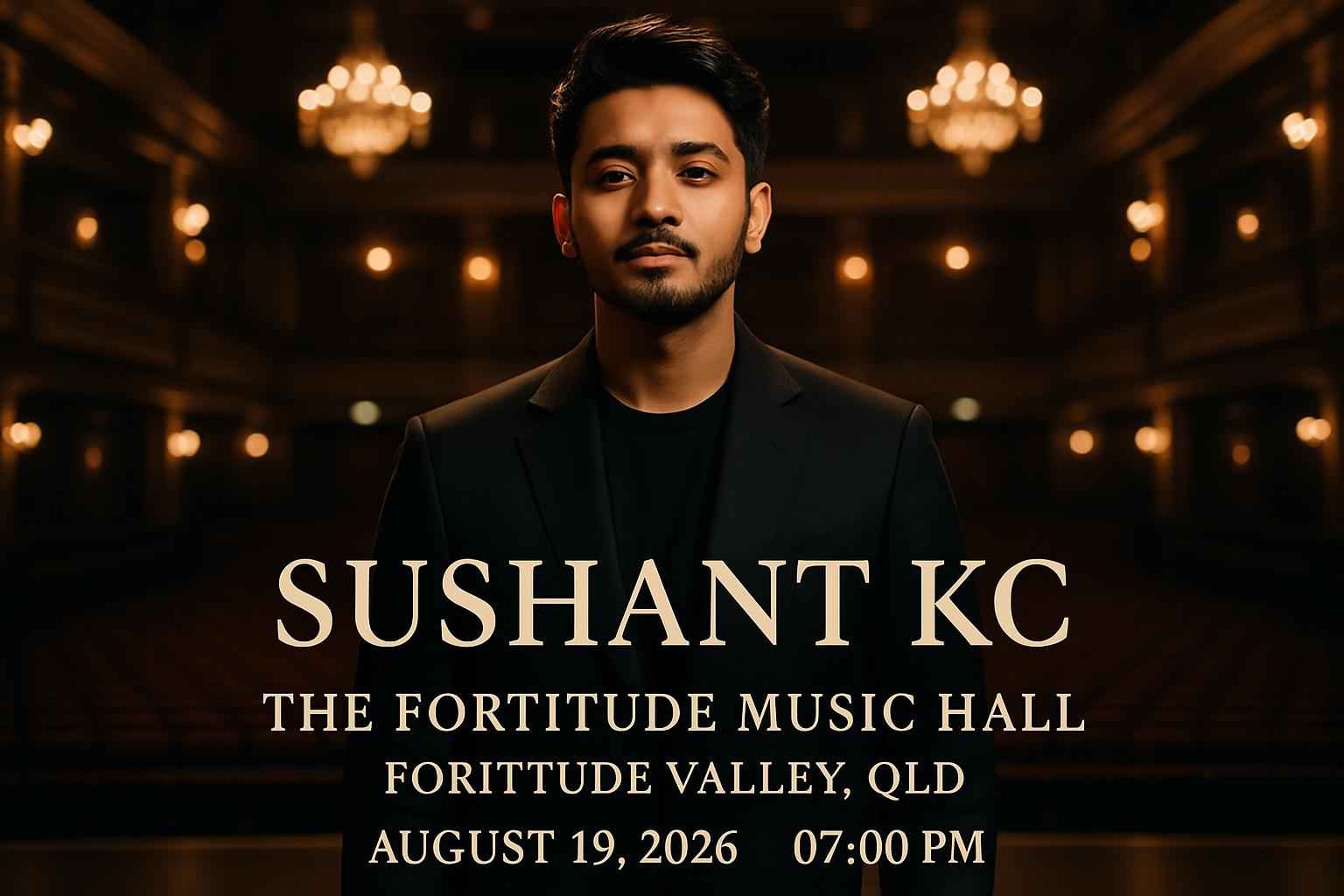 sushant-kc-the-fortitude-music-hall