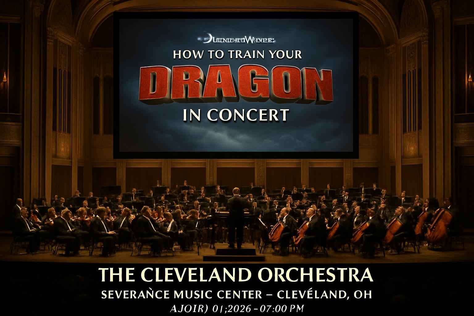 The Cleveland Orchestra: How to Train Your Dragon In Concert