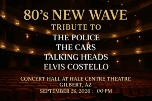 80’s New Wave – Tribute to The Police, The Cars, Talking Heads & Elvis Costello