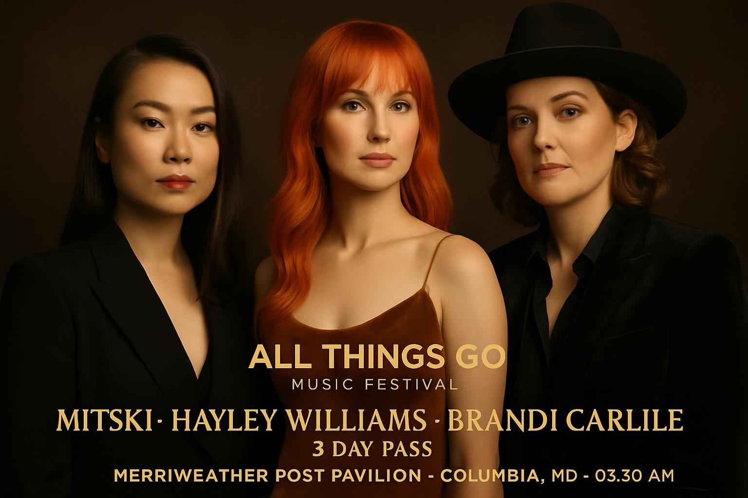 all-things-go-music-festival-mitski-hayley-williams-brandi-carlile-3-day-pass-merriweather-post-pavilion