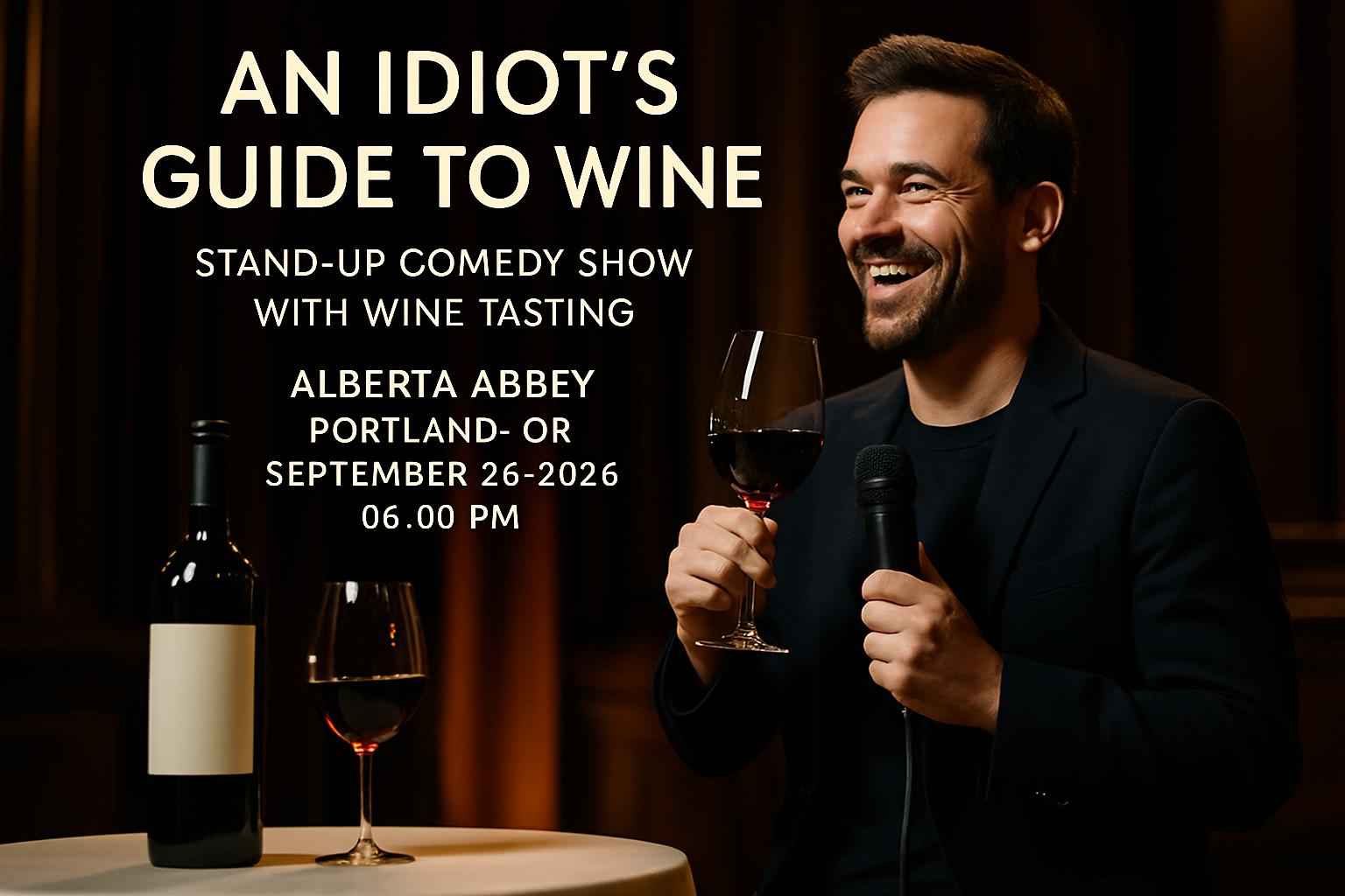 an-idiot-s-guide-to-wine-stand-up-comedy-show-with-wine-tasting-alberta-abbey