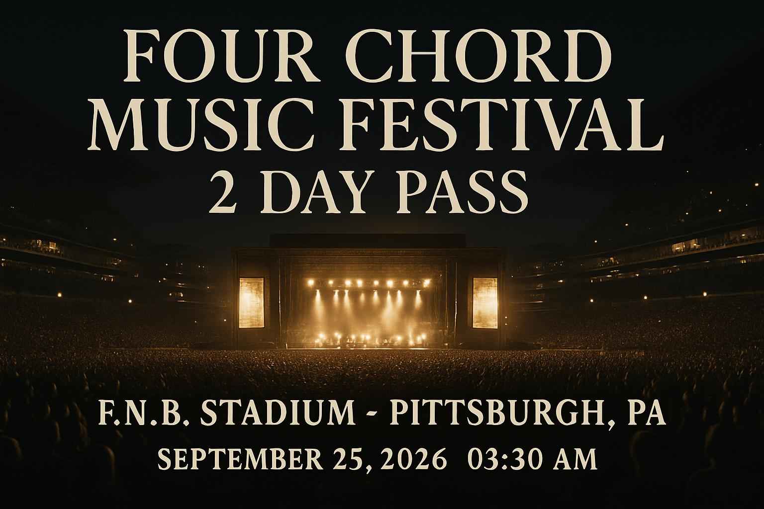 four-chord-music-festival-2-day-pass-f-n-b-stadium-pittsburgh