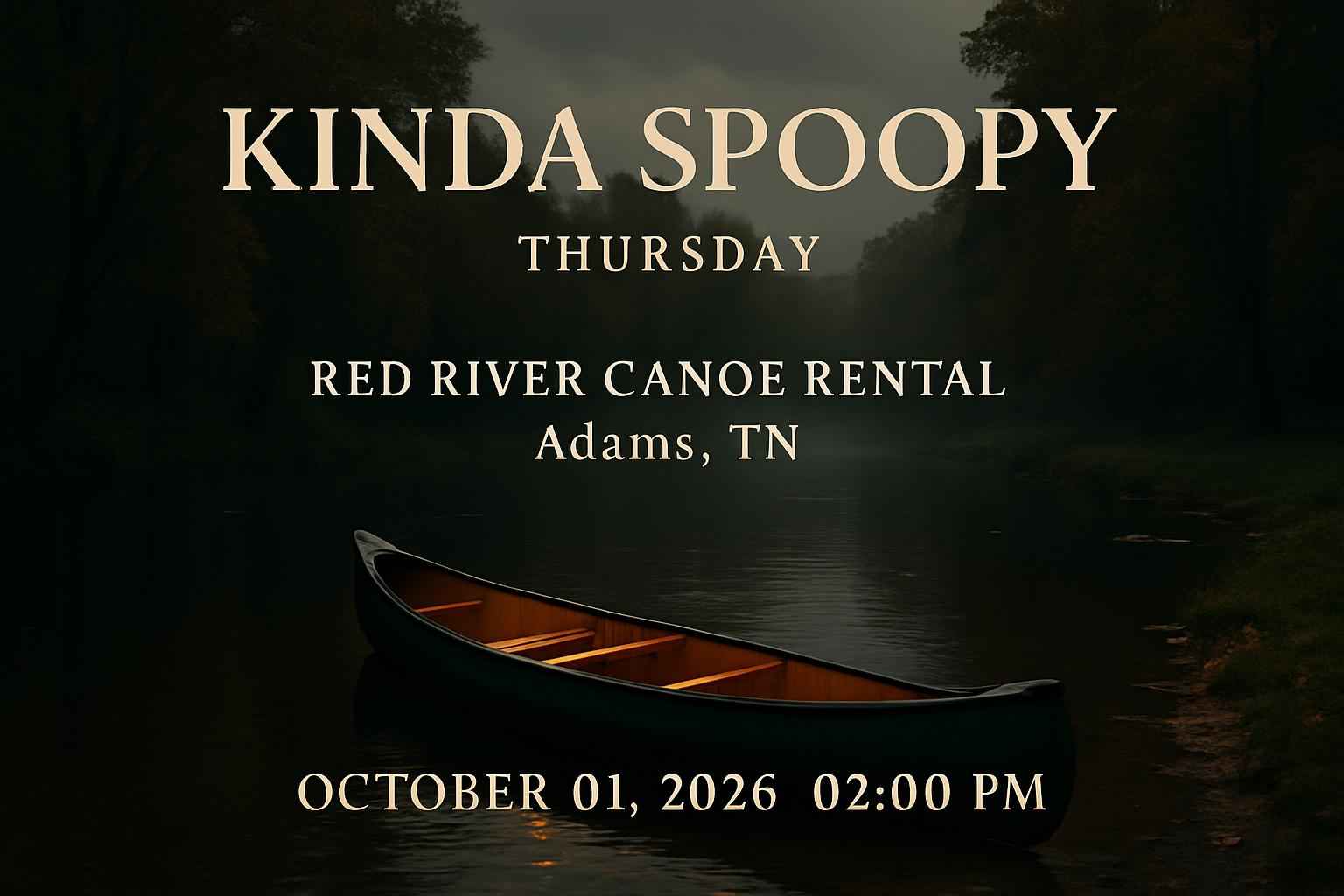 kinda-spoopy-thursday-red-river-canoe-rental
