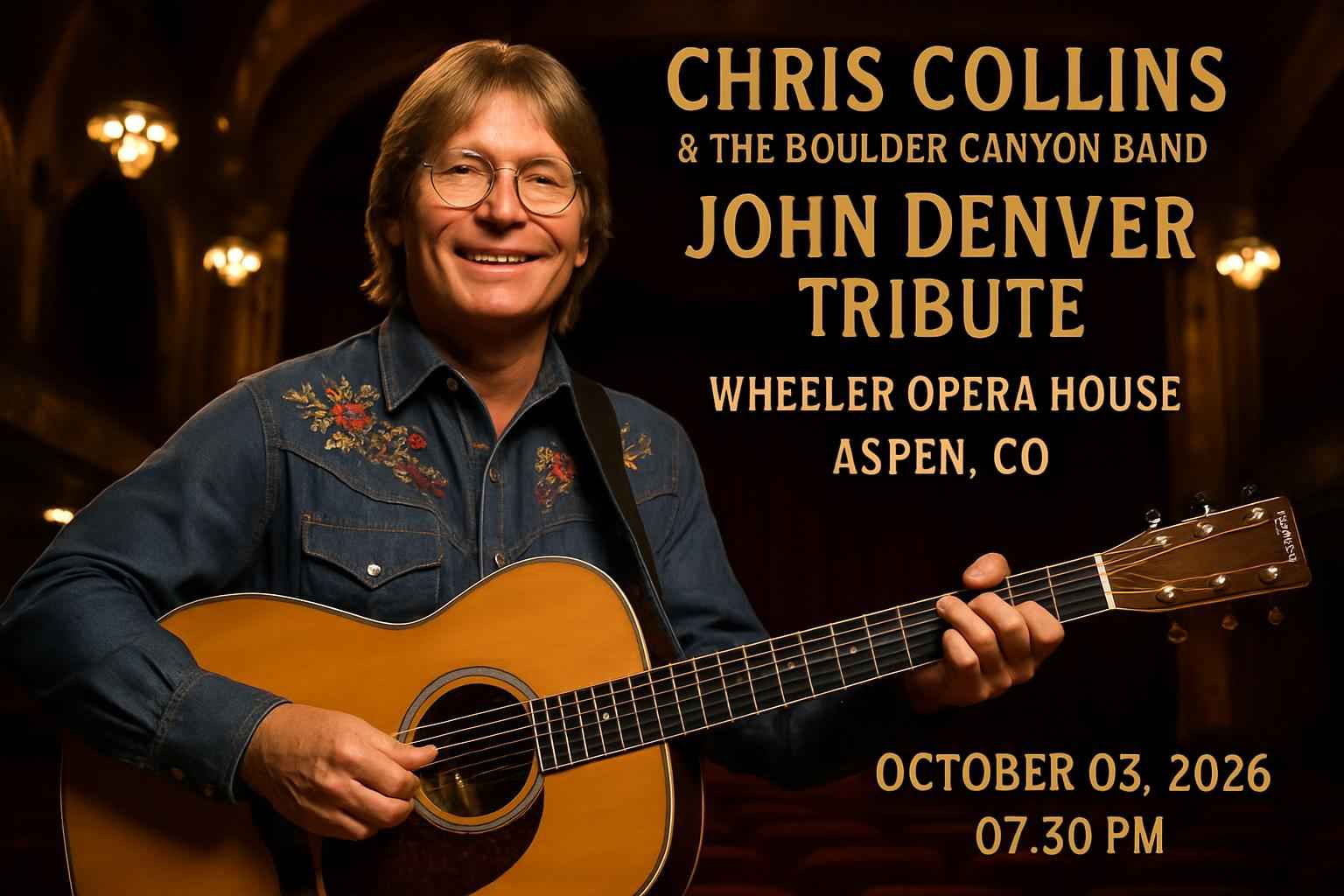Chris Collins &amp; The Boulder Canyon Band – John Denver Tribute