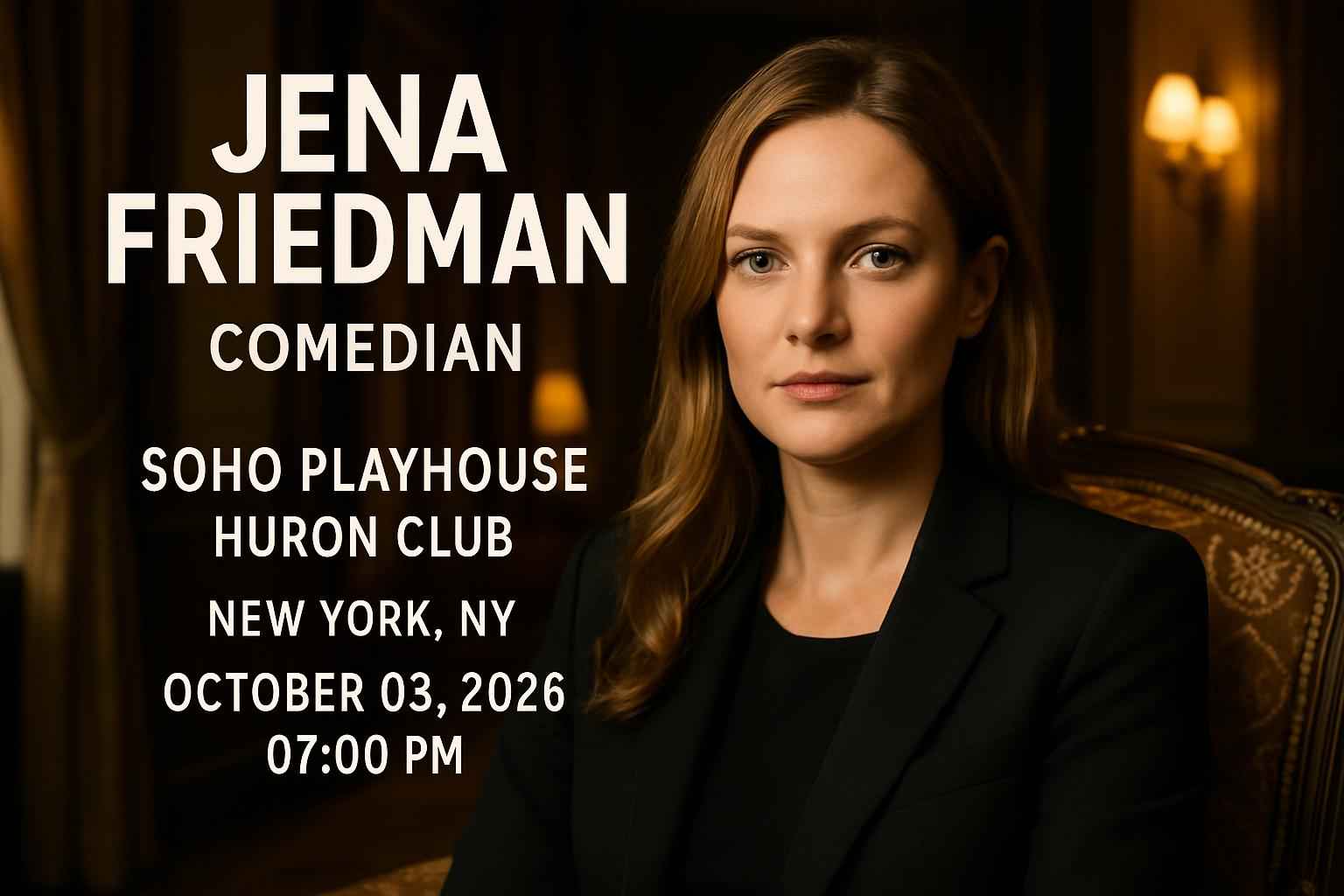 jena-friedman-comedian-soho-playhouse-huron-club