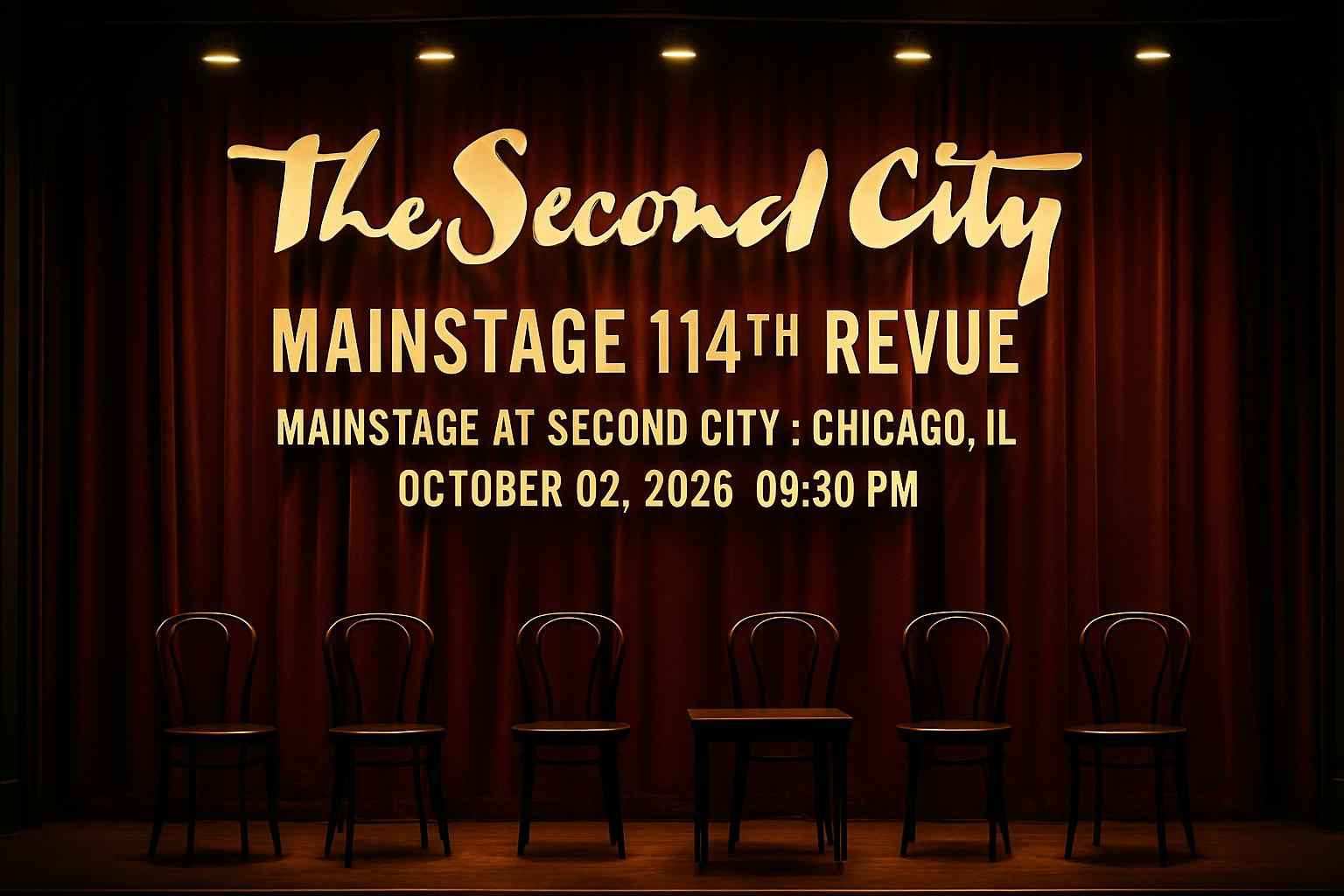The Second City Mainstage 114th Revue